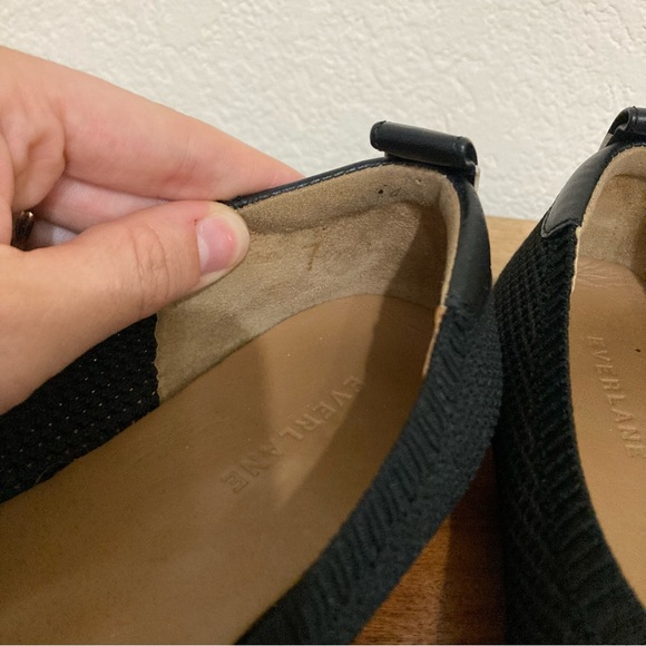 Everlane the mesh ballet day glove flats black size 7 - Picture 8 of 8